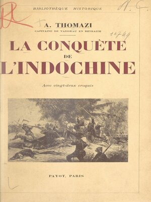 cover image of La conquête de l'Indochine